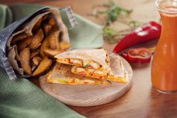 Crispy Chicken Quesadilla  image