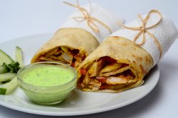 Pui Kathi Roll image