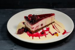 Black forest cheese cake image