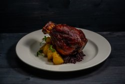 Smoked pork osso buco  image