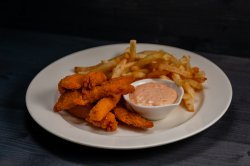 Crispy chicken fingers image