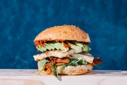 Halloumi & Avo` Burger image