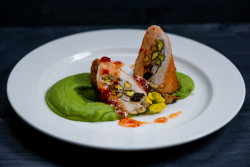 Chicken breast filled with pistachio image