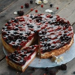 Berry cheescake image