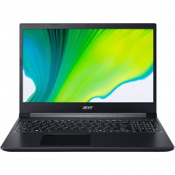 Laptop Gaming Acer Aspire 7 A715-41G cu procesor AMD Ryzen 5 3550H pana la 3.70 GHz, 15.6", Full HD, IPS, 8GB, 512GB SSD, NVIDIA GeForce GTX 1650 4GB, No OS, Black