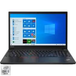 Laptop Lenovo ThinkPad E15 with processor Intel Core i5-10210U up to 4.20 GHz, 15.6", Full HD, IPS, 8GB, 512GB SSD, Intel UHD Graphics, Windows 10 Pro, Black