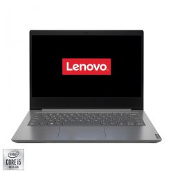 Laptop ultraportabil Lenovo V14 IIL cu procesor Intel Core i5-1035G1 pana la 3.60 GHz, 14", HD, 8GB, 256GB SSD, Intel UHD Graphics, Iron Grey, Free DOS