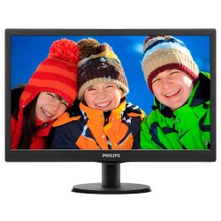 Monitor LED Philips 18.5", Wide, Negru, 193V5LSB2/10