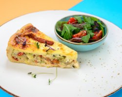 Quiche vegetarian image