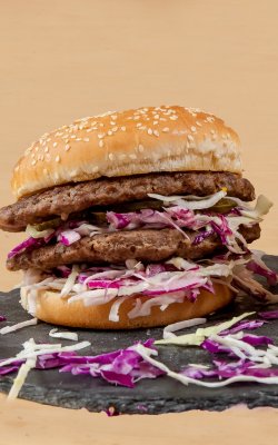 Double burger 500 g image
