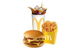 Meniu Dublu Cheeseburger Maxi image