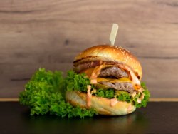 Dublu Cheese Burger  image