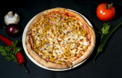 Pizza con Mais mare image