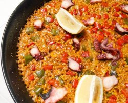 Paella con Pulpo (Caracatita) 1 pers image