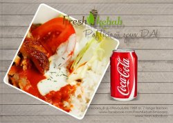 Meniu fresh box lacto-vegetarian mozzarella + coca cola image