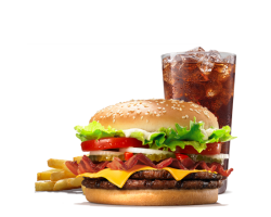 Meniu Dublu Bacon & Cheese Whopper image