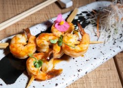 Shrimp yakitori image