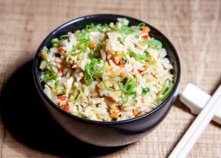 Vegetable fried rice large image