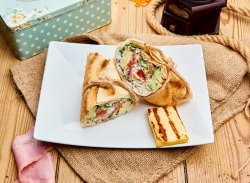 Halloumi wrap image