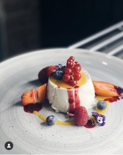 Grappa panna cotta image