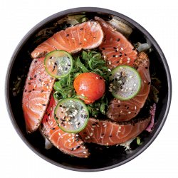 Tataki salmon salad image