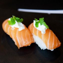 Nigiri salmon & cheese image