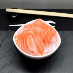 Sashimi salmon image