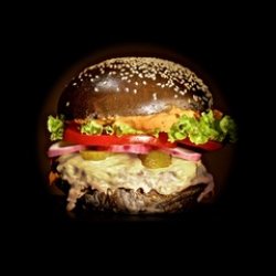 French burger  image