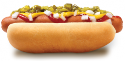 American hot dog image