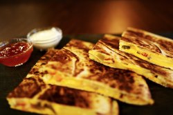 Cheesy quesadilla image