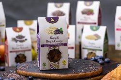 Biscuiți Vegani Orez și Coacăze  &#8211; 150g image