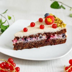 Tort Vegan - Vanilla Berry Cake image