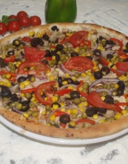 Pizza Vegetariana 40 cm image