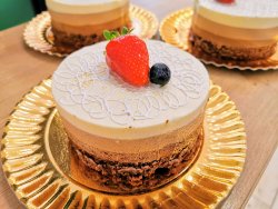 Tort trio chocolate image