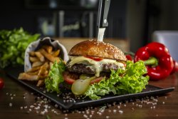 French burger image