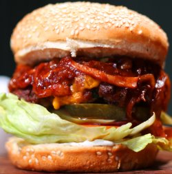 Smokey BBQ Bacon Burger image