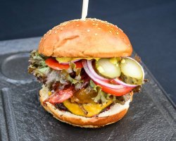 Dublu cheeseburger image