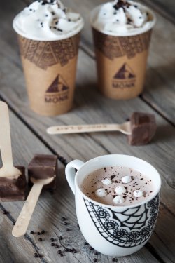 White hot chocolate image