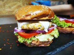 Buffalo Chicken Burger image