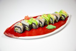 Black seabass roll image