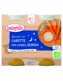 Babybio cremă de morcovi și quinoa image