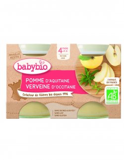 Babybio eco piure de mere  image