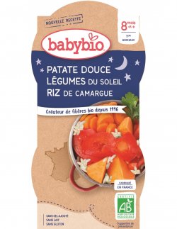 Babybio meniu cartofi dulci și legume image
