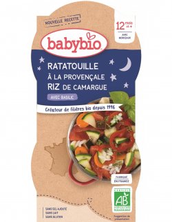 Babybio meniu ratatouille a la Provencale și orez image