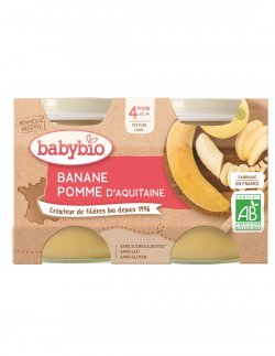 Babybio piure de mere și banane  image