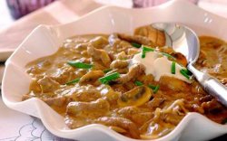 Mușchi de vită Stroganoff  image