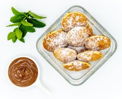 Mini clatite cu Nutella image