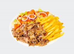 Kebab de vita cu cartofi image