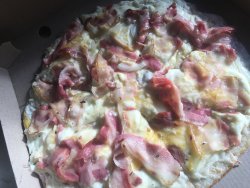 Pizza Carbonara image