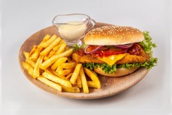 Buffalo Chicken Burger image